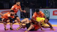 Mahendra Ganesh Rajput scored a 7-pointer raid against U Mumba.